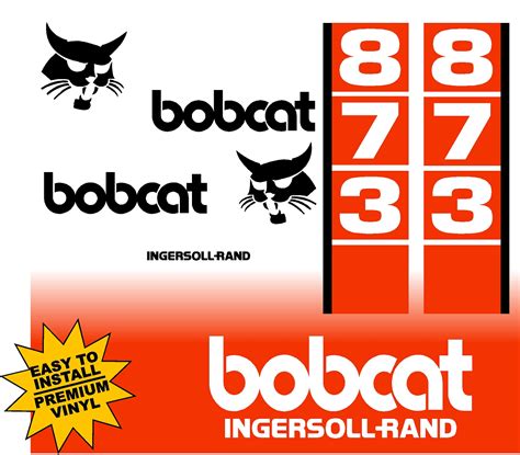 bobcat skid steer ns 873 decal kit|Bobcat 873 replacement decal kit – Machine Decals.